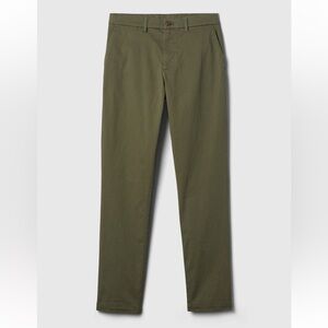 Gap Olive Green Skinny Modern Khakis Pants Sz 30X34
